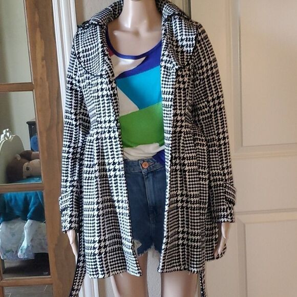 ♥️♥️ HP ❤❤ BCX PLAID COAT - Picture 4 of 12